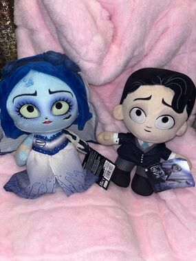 Tim Burton Corpse Bride Emily&Victor Plush Dolls